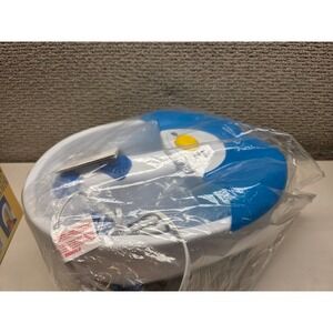 Sunbeam Health at Home Toe-touch Foot Spa Bubbles Smart Heat Blue White SBH1724